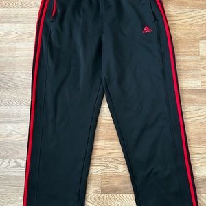 Adidas Men’s Black track pants, worn but great condition